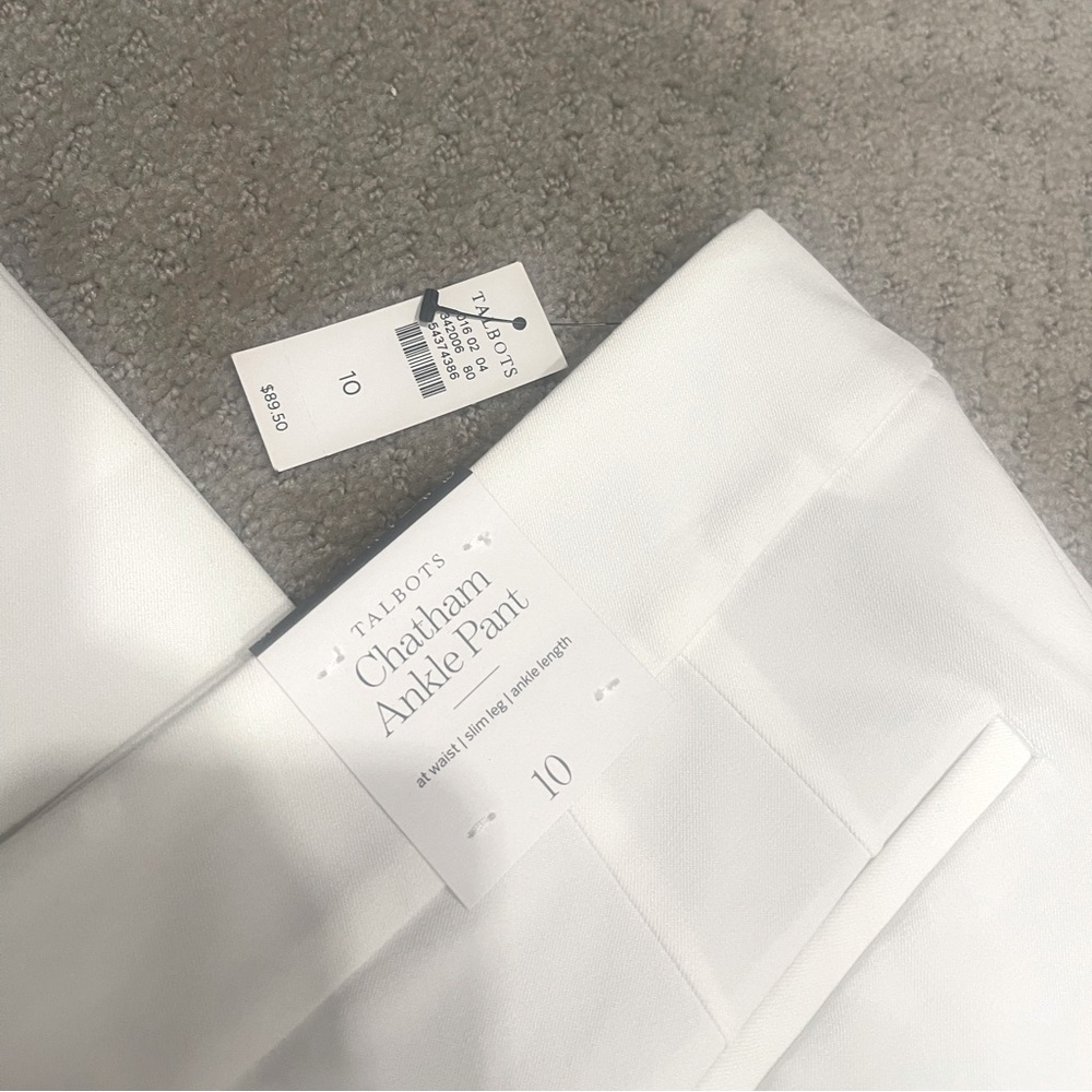 NWT Talbots Chatham Ankle Pant